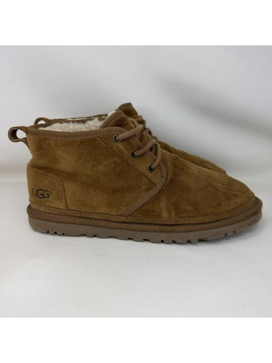 UGG Shoes - UGG Neumel Lined Suede Leather Boots Brown Women’s Size 9